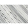 Mink/Equator(Zebra) Premium Marble Random Strip Mosaic Tile Polished - SurfacesGalore