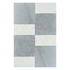 Bardiglio Imperiale 12X12 and Carrara White 6X12 Set