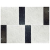 Carrara White 12X12 and Nero Marquina 4X12 Set