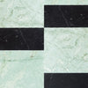 Ming Green 12X12 and Nero Marquina 6X12 Set