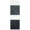 Nero Marquina 12X12 and Carrara White 6X12 Set