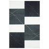 Nero Marquina 12X12 and Carrara White 6X12 Set