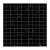 Nero Marquina/Black 1X1 Marble Mosaic Polished - Honed - SurfacesGalorePolished