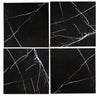 Nero Marquina/Black Marble 18X18 Polished - Honed - SurfacesGalorePolished