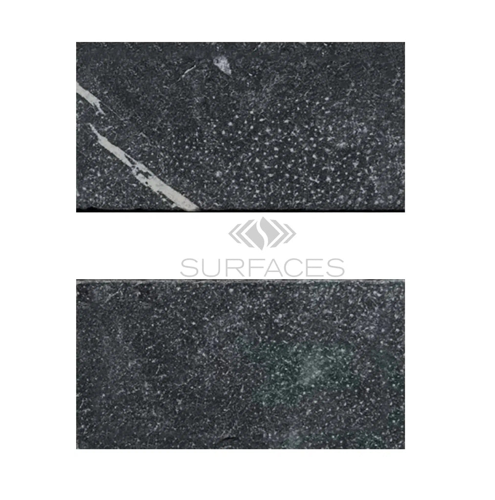 Nero Marquina/Black Marble 3X6 Tumbled