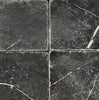 Nero Marquina/Black Marble 4X4 Tumbled - SurfacesGalore