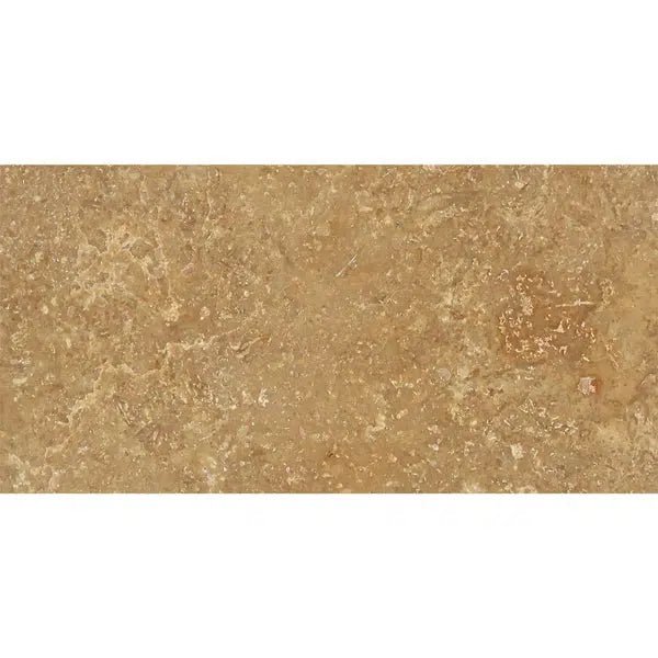 Noce (Brown) Travertine 12X24 (Cross - Cut) Filled and Honed - SurfacesGalore