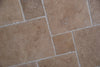 Noce (Brown) Travertine 1X12 Dome (Cane) Liner Honed