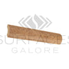 Noce (Brown) Travertine 1X6 Quarter-Round Trim Honed