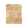 Noce (Brown) Travertine 1X6 Quarter-Round Trim Honed