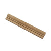 Noce (Brown) Travertine 2X12 OG-1 (Single-step Chair Rail Trim) Honed