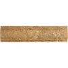 Noce (Brown) Travertine 3X 12 Arch / Baldwin Molding Honed - SurfacesGalore