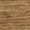 Noce Exotic 18X18 Vein - Cut Travertine Unfilled and Brushed - SurfacesGalore