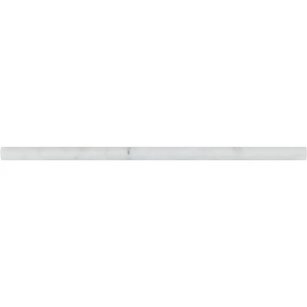 Oriental White / Asian Statuary 1/2X12 Pencil Liner Polished-Honed