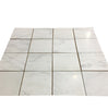 Oriental White / Asian Statuary 1X1 Marble Mosaic Polished-Honed