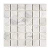 Oriental White / Asian Statuary 2X2 Marble Mosaic Polished - Honed - SurfacesGalorePolished