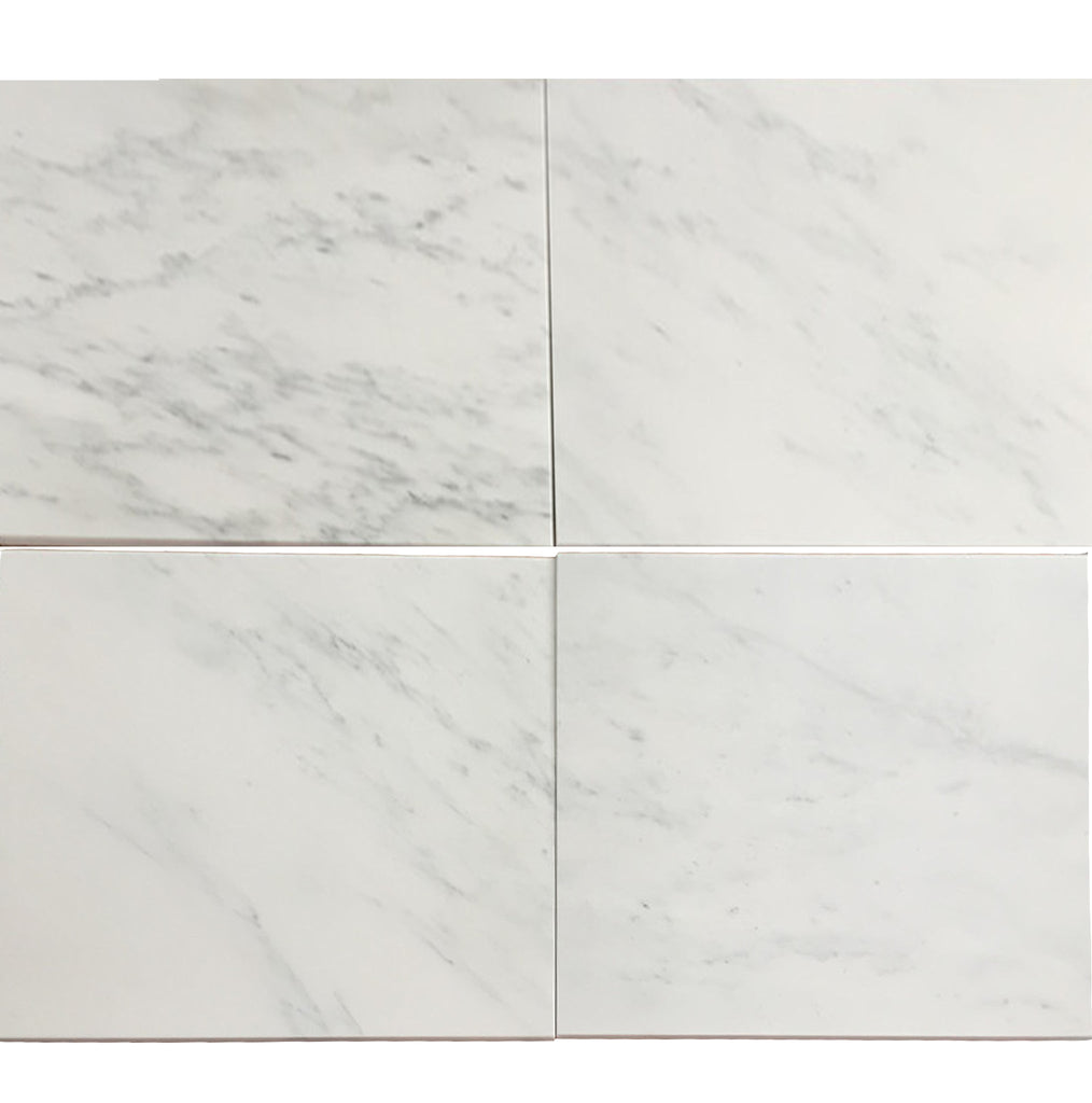 Oriental White / Asian Statuary 2X2 Marble Mosaic Polished-Honed