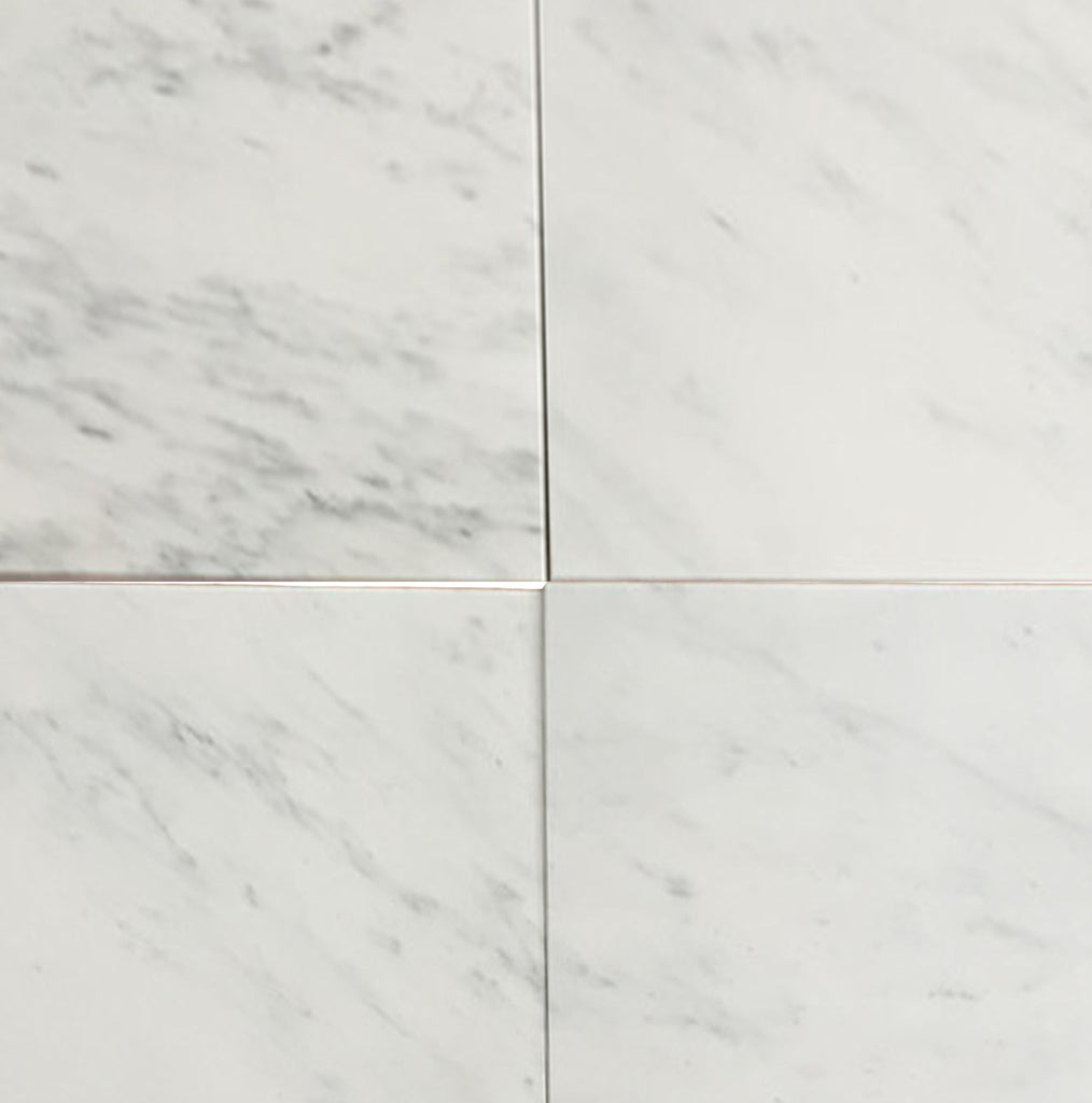 Oriental White / Asian Statuary 2X2 Marble Mosaic Polished-Honed