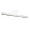 Oriental White / Asian Statuary 3/4X12 Bullnose Liner Polished - Honed - SurfacesGalorePolished