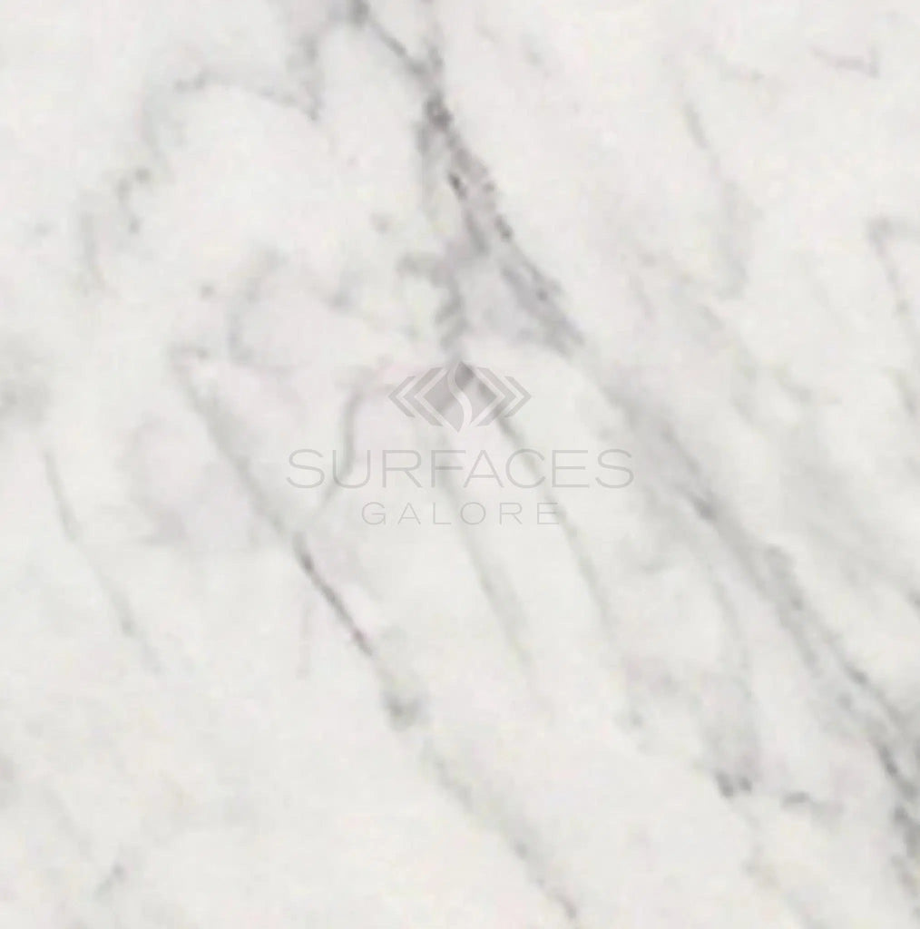 Oriental White / Asian Statuary Marble 18X18 Polished - Honed - SurfacesGalorePolished