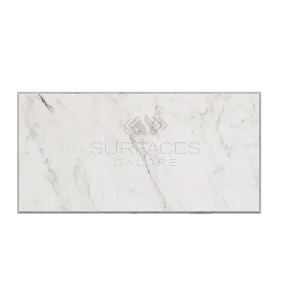 Oriental White / Asian Statuary Marble 18X36 Polished - Honed - SurfacesGalorePolished