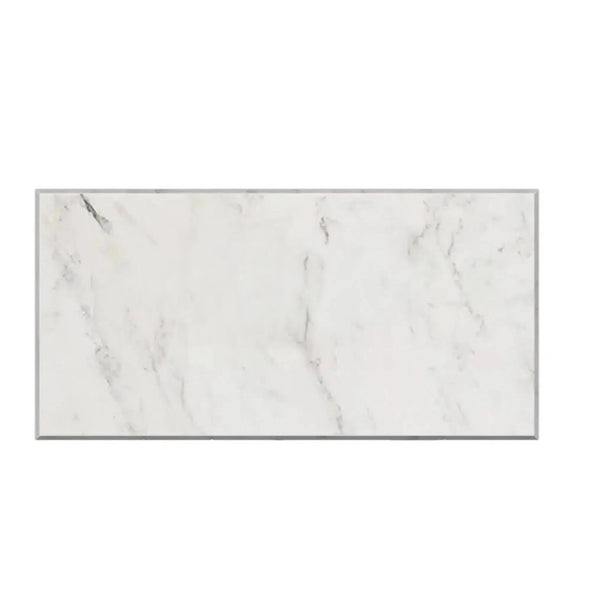 Oriental White / Asian Statuary Marble 3X6 Polished-Honed