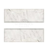 Oriental White / Asian Statuary Marble 4X12 Deep - Beveled Polished - Honed - SurfacesGalorePolished