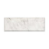 Oriental White / Asian Statuary Marble 4X12 Deep - Beveled Polished - Honed - SurfacesGalorePolished