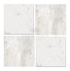 Oriental White / Asian Statuary Marble 4X4 Polished - Honed - SurfacesGalorePolished