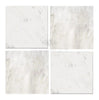 Oriental White / Asian Statuary Marble 4X4 Polished-Honed