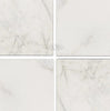 Oriental White / Asian Statuary Marble 4X4 Tumbled - SurfacesGalore