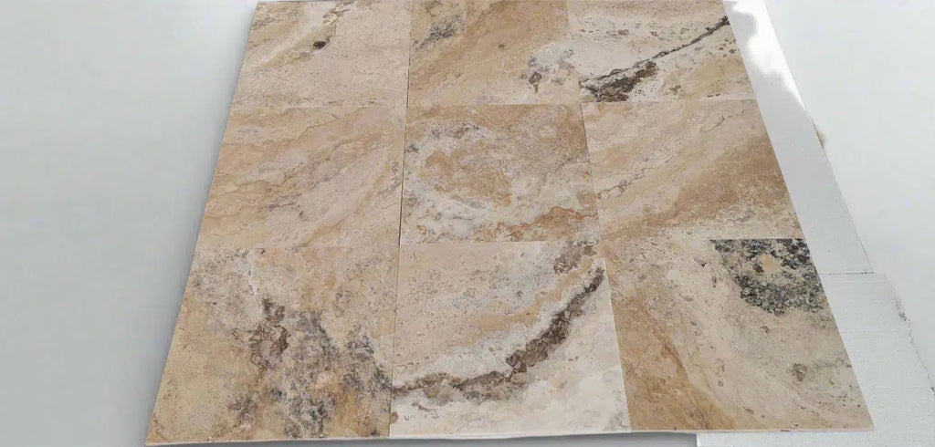 Philadelphia Travertine 18X18 Filled and Honed