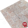 Rosso Verona / Rosso Asiago (Red) Marble 4X4 Tumbled Tile 94 Sq.Ft. - Discounted, Marble/Travertine Clearance Sale - SurfacesGalore