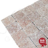 Rosso Verona / Rosso Asiago (Red) Marble 4X4 Tumbled Tile 94 Sq.Ft. - Discounted, Marble/Travertine Clearance Sale - SurfacesGalore