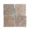 Rosso Verona / Rosso Asiago (Red) Marble 6X6 Tumbled Tile 110 Sq.Ft. $11.81/Sq.Ft.