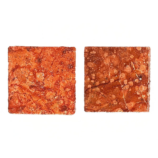 Rosso Verona / Rosso Asiago (Red) Marble 6X6 Tumbled Tile 110 Sq.Ft. $11.81/Sq.Ft.