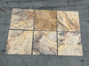 Scabos Travertine 1/2X12 Pencil Liner Honed