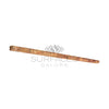 Scabos Travertine 1/2X12 Pencil Liner Honed - SurfacesGalore