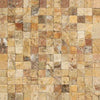 Scabos Travertine 1X1 Mosaic Split-Faced