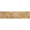 Scabos Travertine 3X12 Arch / Baldwin Molding Liner Honed - SurfacesGalore