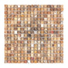 Scabos Travertine 5/8X5/8 Mosaic Tumbled