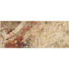 Scabos Travertine 5X12 Baseboard Trim Liner Honed - SurfacesGalore