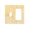 Scabos Travertine TOGGLE - ROCKER Switch Wall Plate/Cover Plate/Switch Plate