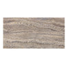 Silver (Gray) Travertine 12X24 Tile (Vein-Cut) Filled Honed-Polished