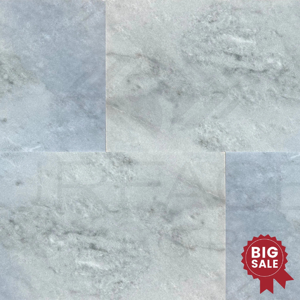 Sky Blue Marble 12X24 Polished Tile 180 Sq.Ft. - Discounted, Marble/Travertine Clearance Sale - SurfacesGalore