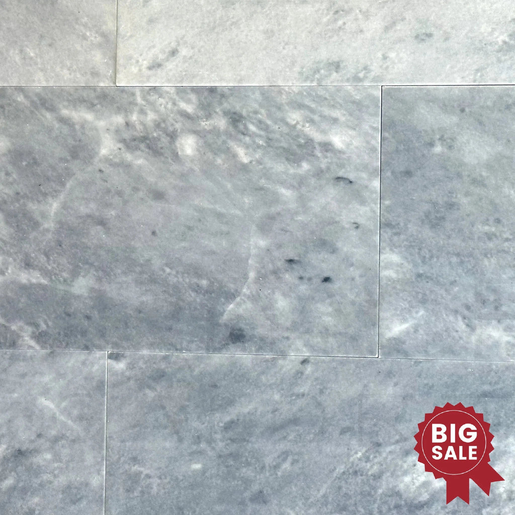 Sky Blue Marble 12X24 Polished Tile 180 Sq.Ft. - Discounted, Marble/Travertine Clearance Sale - SurfacesGalore