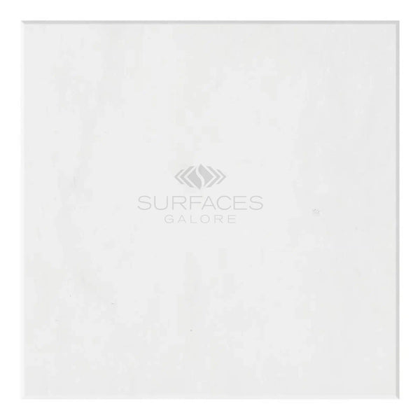 Snow White (Afyon White) Marble 12X12 Polished - SurfacesGalore