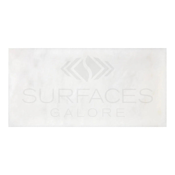 Snow White (Afyon White) Marble 12X24 Polished - SurfacesGalore