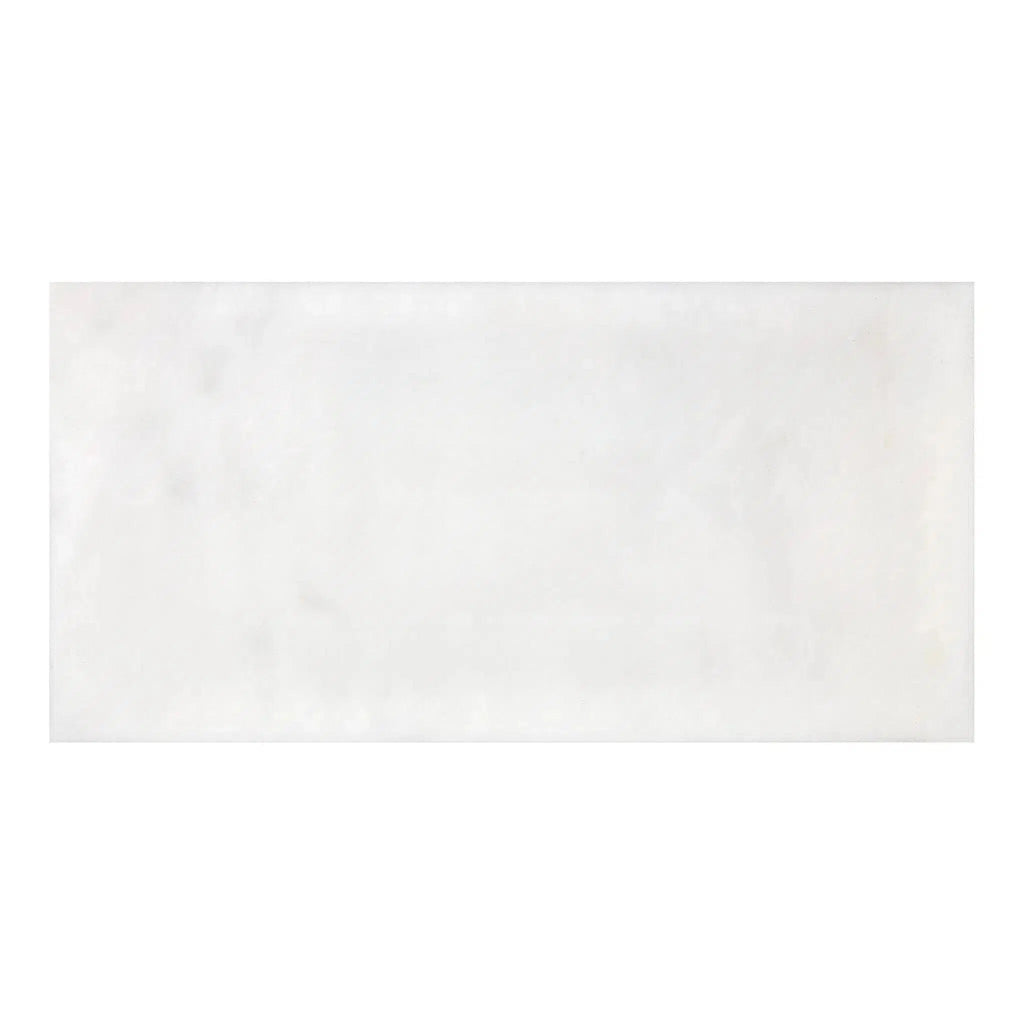 Snow White Marble 12X24 Polished