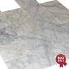 Snow White Marble Cloudy 12X24 Polished Marble Tile 340 Sq.Ft. - Discounted, Marble/Travertine Clearance Sale - SurfacesGalore